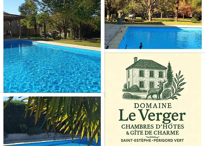 Domaine Le Verger Kleinschalige B&B Met Groot Zwembad En Buitenkeuken 3* Saint-Estephe (Dordogne)